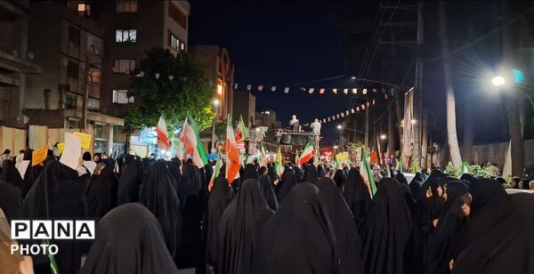 حماسه آفرینی مردم ولایت مدار شهرستان فردیس برای باری دیگر 