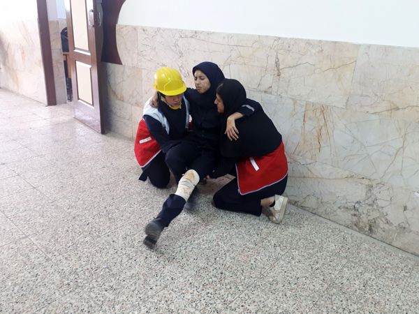 افتتاحیه طرح ملی دادرس و اجرای نمادین مانور سراسری زلزله