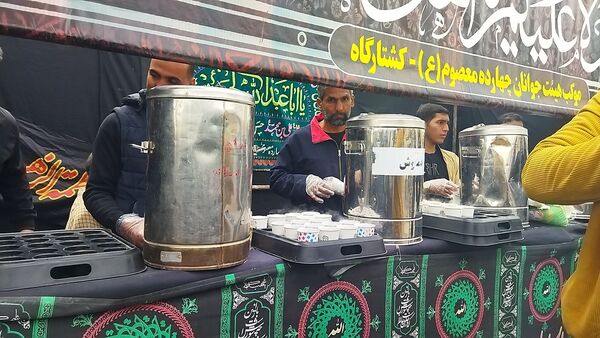 تدفین شهید گمنام در پارک مهر نیشابور 