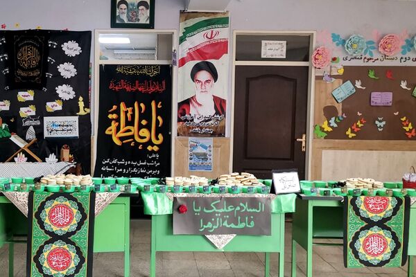 جلوه‌های عشق و ماتم فاطمی دانش‌آموزان ورامینی