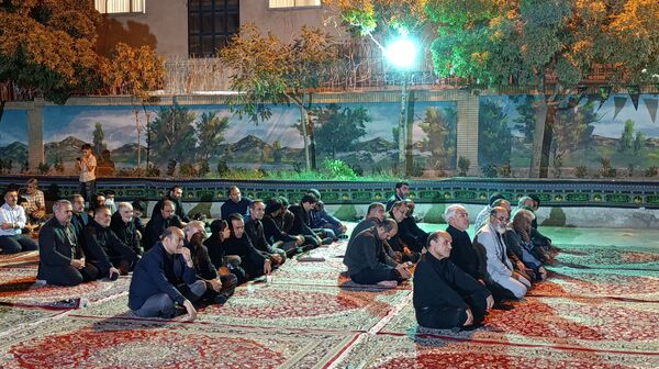  عزاداری هیئت اجتماع حسینی در ناحیه 7 مشهد