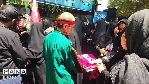 گذری بر موکب مسجد قدس در پیاده روی جاماندگان اربعین حسینی نیشابور‌ 