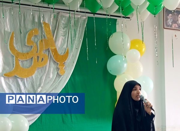 هنرستان الزهرا شهر بن غرق در شور مهدوی