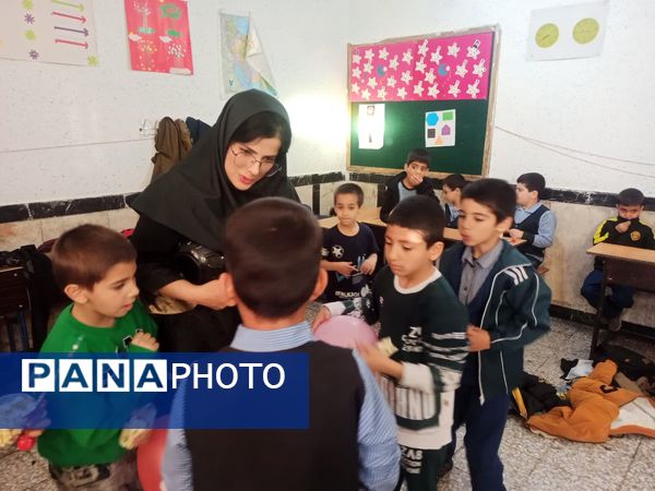 آیین استقبال از شب یلدا در مدرسه ۱۷ شهریور یاسوج