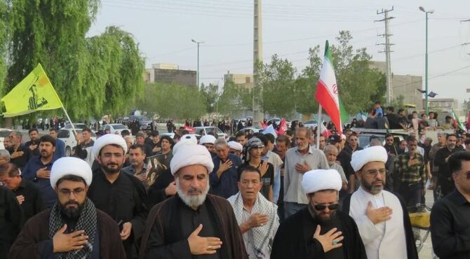 دل‌های جاماندگان اربعین در پارسیان