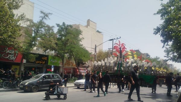 مراسم عزاداری تاسوعای حسینی در مشهد