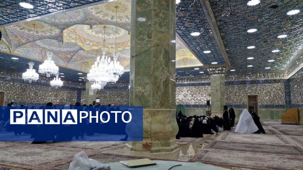 همایش دانش‌آموزی حافظان نور در حرم حضرت معصومه(س)