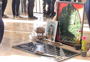 مراسم اربعین شهید پاسدار حسین اسحاقی میلاسی
