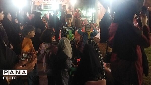 غرفه کودک در پنجاه و هفتمین شب از اجتماعات 