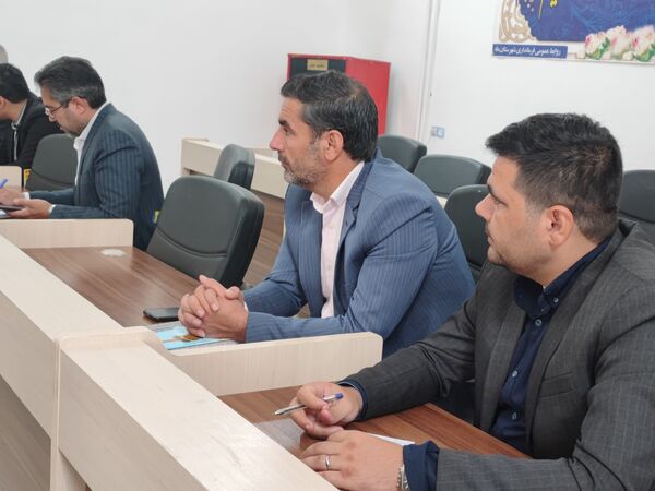  نشست جلسه شورای آموزش و پرورش در شهرستان مانه