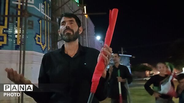 مراسم عزاداری در شب هفتم ماه محرم