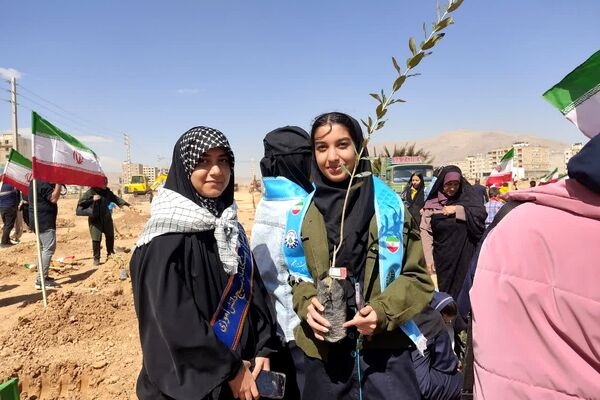 آئین بزرگداشت روز ملی درختکاری در شیراز 