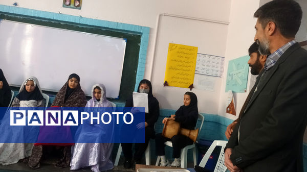 ماها منظر‌ه‌ای زیبا از هنرمندی دانش‌آموزان مدرسه ساره