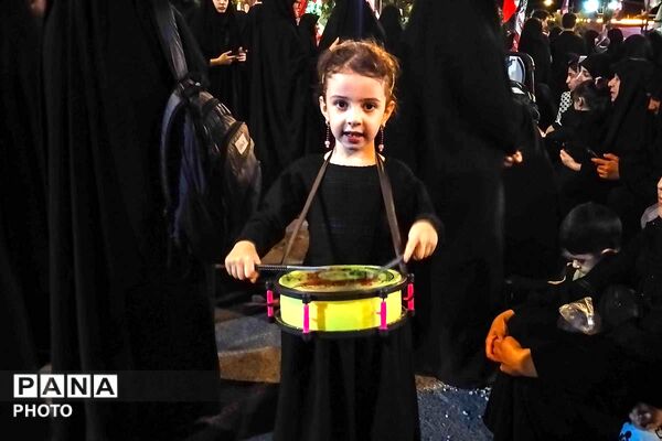 عزاداری شب تاسوعا در بجنورد