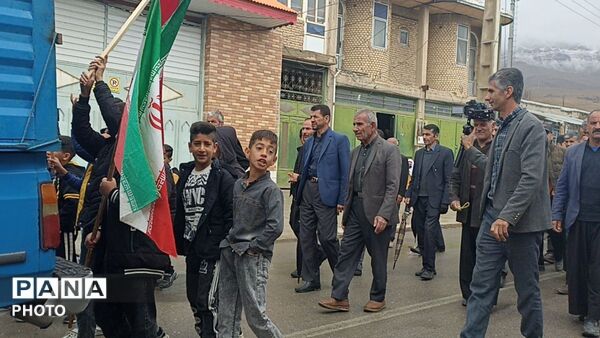 راهپیمایی روزقدس در شهر کاج 