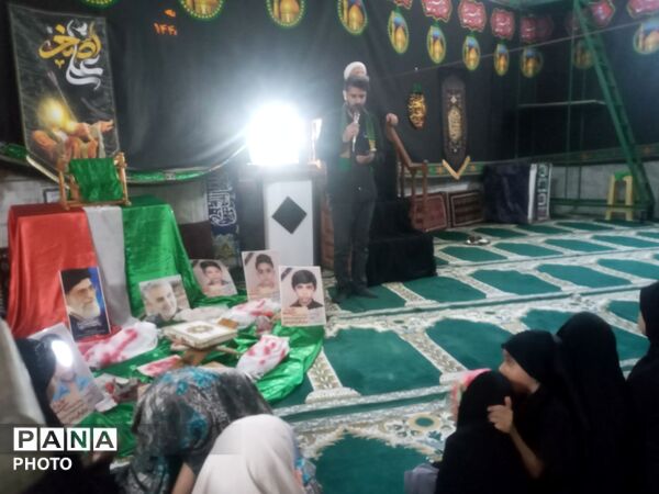 مراسم شیر خوارگان حسینی در مسجد حضرت علی علیه السلام 