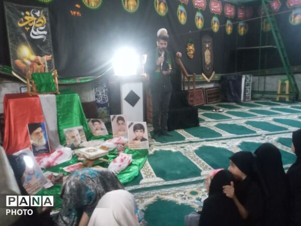 مراسم شیر خوارگان حسینی در مسجد حضرت علی علیه السلام 