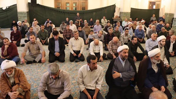 نماز جمعه باشکوه بندپی شرقی با سخنرانی رئیس آموزش و پرورش منطقه
