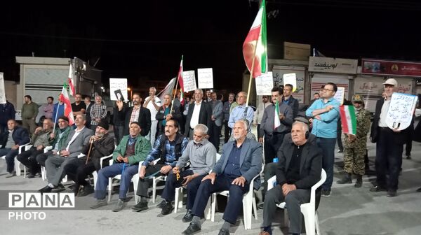تا پای جان برای ایران؛دانش‌آموزان در میدان 