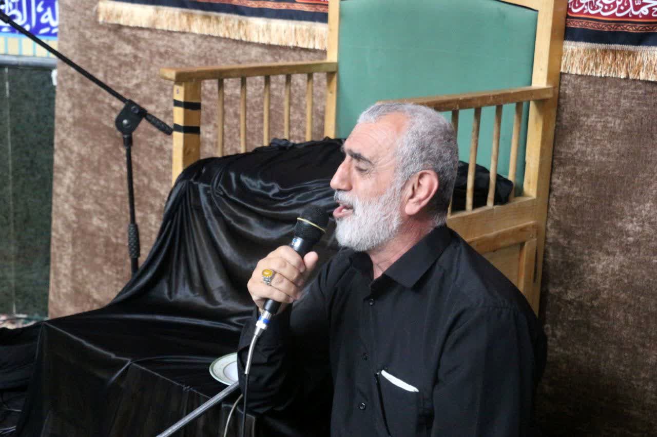 عزاداری ظهر عاشورا در مسجد حضرت صاحب الزمان(عج) مشهد