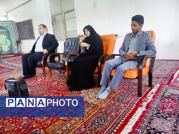 بازدید مدیر آموزش و پرورش کاشمر از هنرستان رازی