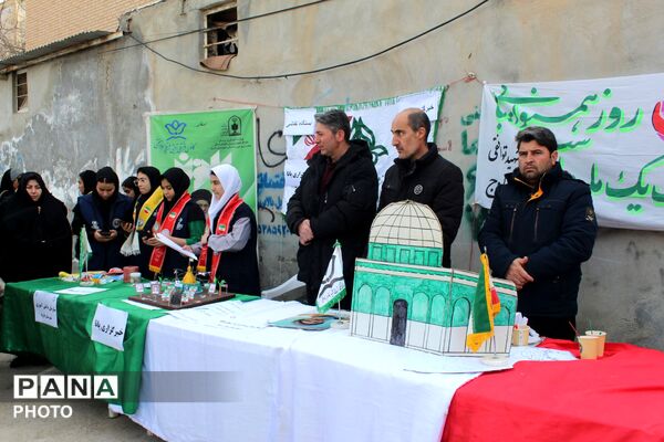 مردم فاروج باری دیگر در روز قدس حماسه آفریدند 