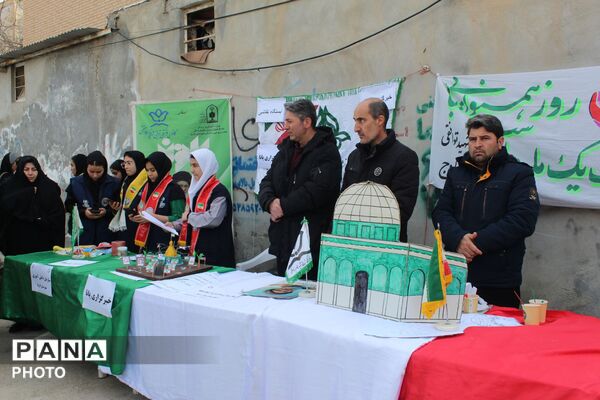 مردم فاروج باری دیگر در روز قدس حماسه آفریدند 