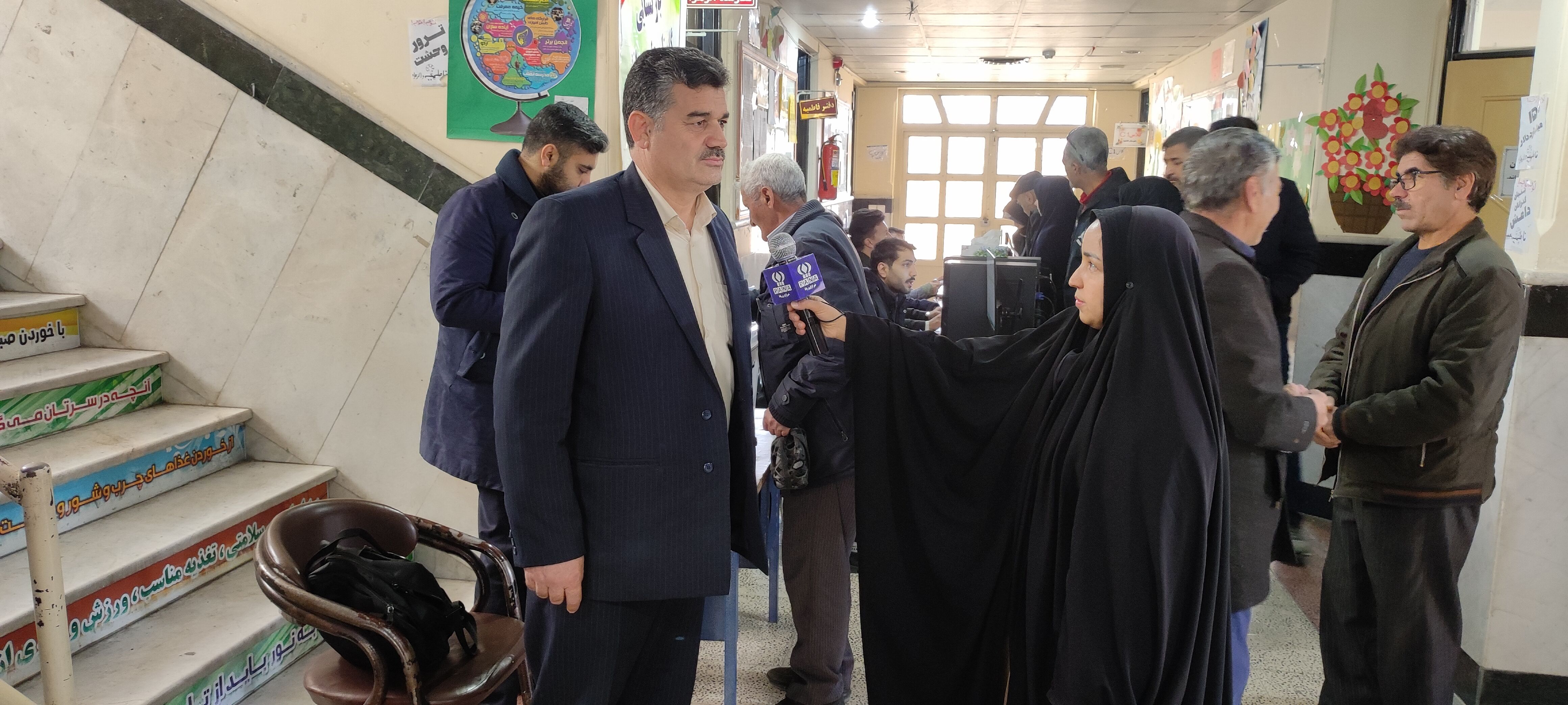 برگزاری انتخابات هیأت مدیره صندوق وام فرهنگیان در مدرسه فاطمیه شیروان