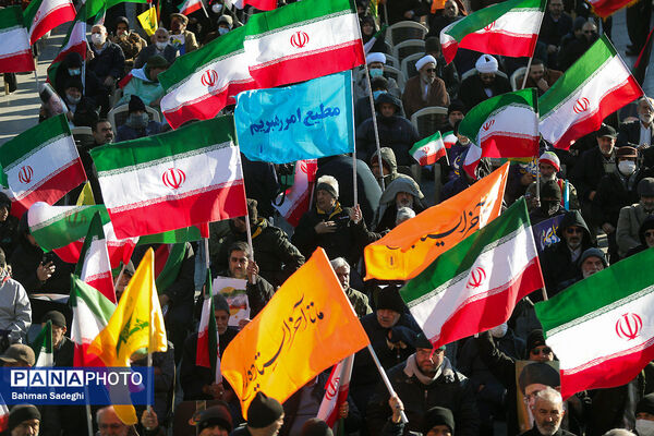 مراسم گرامیداشت حماسه ۹ دی - تهران