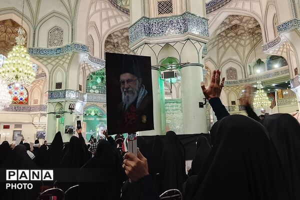 مراسم سالگرد شهادت سپهبد حسین سلامی در حرم مطهر شاه عبدالعظیم حسنی