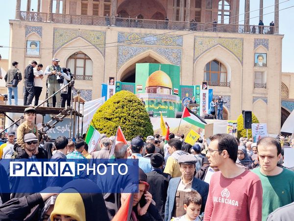 راهپیمایی روز قدس در اصفهان