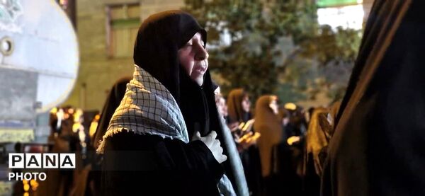 مراسم پر اقتدار انقلابی به همراه نماز استغاثه