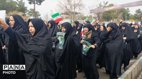 حضور حماسی مردم در راهپیمایی روز قدس در نیشابور 