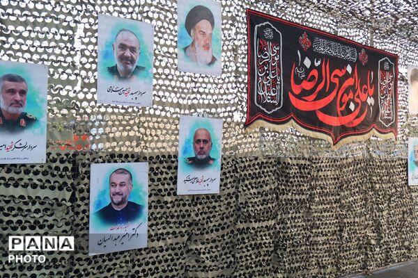 کاروان های پیاده زائران در مسیر حرم ثامن الحجج
