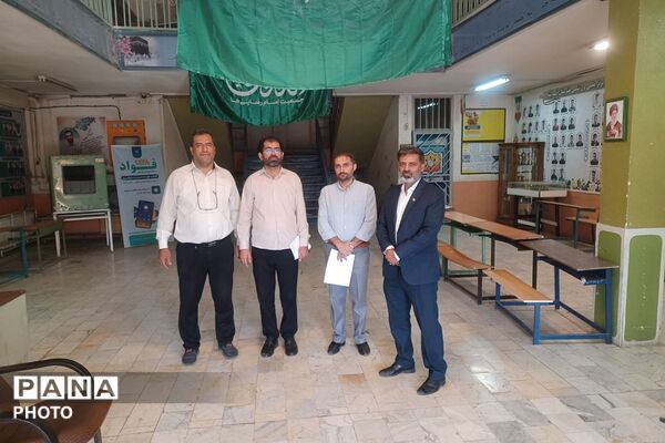 برپایی مانور بازگشایی مدارس چهاردانگه