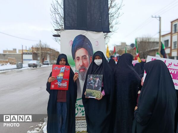 حضور پرشور مردم گل تپه در راهپیمایی روز جهانی قدس