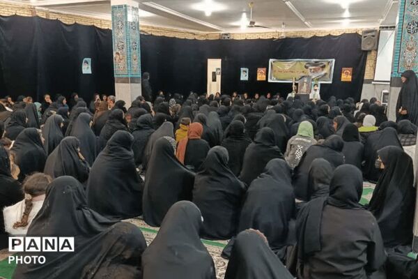 شکوه سوگواری مردم قلعه‌رئیسی در عزای قائد امت