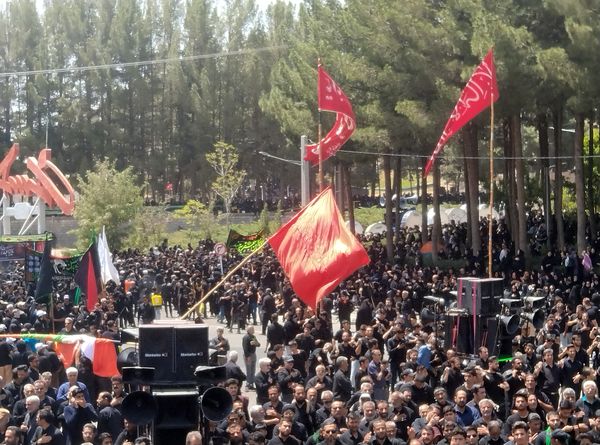 عزاداری عاشورای حسینی در میدان قتلگاه بیرجند 