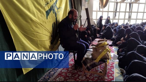 گرامیداشت یاد شهید مبارز سید حسن نصرالله در ناحیه یک مشهد