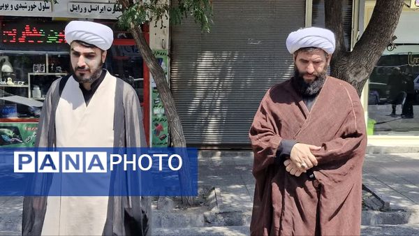 مراسم سوگواری و عزاداری خیابانی ۲۸ صفر در اهر 