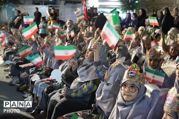 جشن الفبا و ایستادگی در تجمعات شبانه مردمی قلعه نو