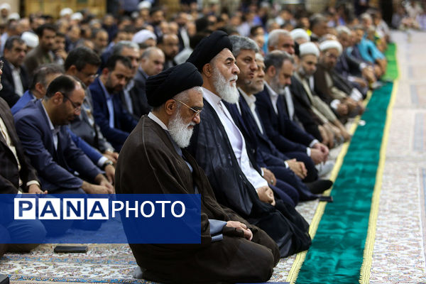 آیین خطبه خوانی خادمان حرم حضرت معصومه(س) به مناسبت روز قم