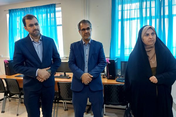 افتتاح سایت کامپیوتر مدارس منطقه کهریزک 