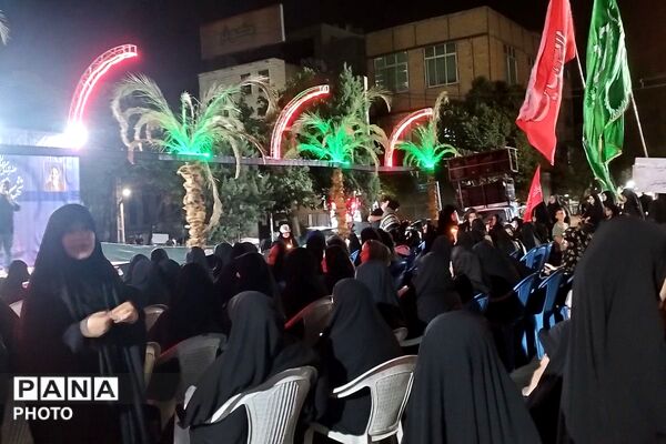  تهران سیاهپوش در شام غریبان رهبر شهید