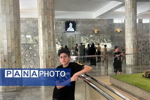 اردوی تابستانی مشهد مقدس دبیرستان پیشتازان جم