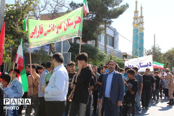 رزمایش همدلی و اقتدار با حضور اقشار مختلف