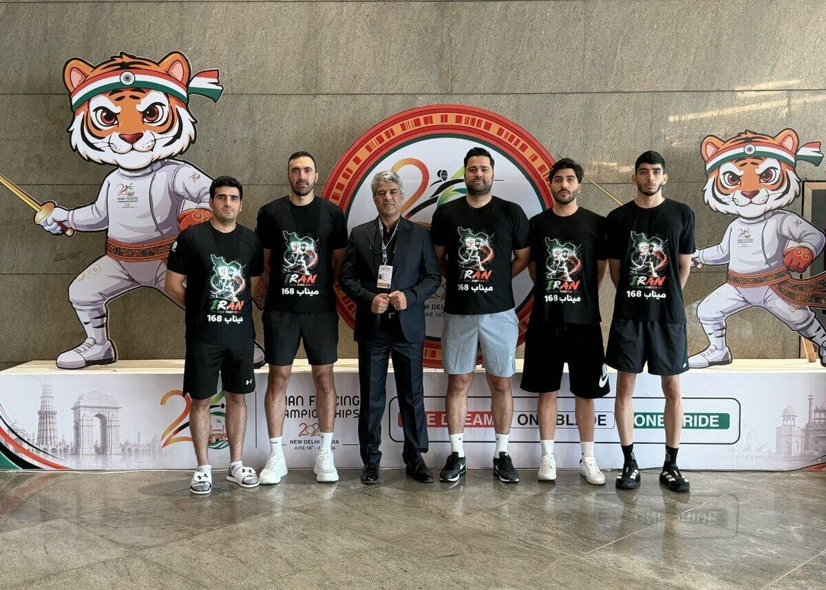 شمشیربازی قهرمانی آسیا/ تیم سابر ایران با شکست مقابل قزاقستان حذف شد