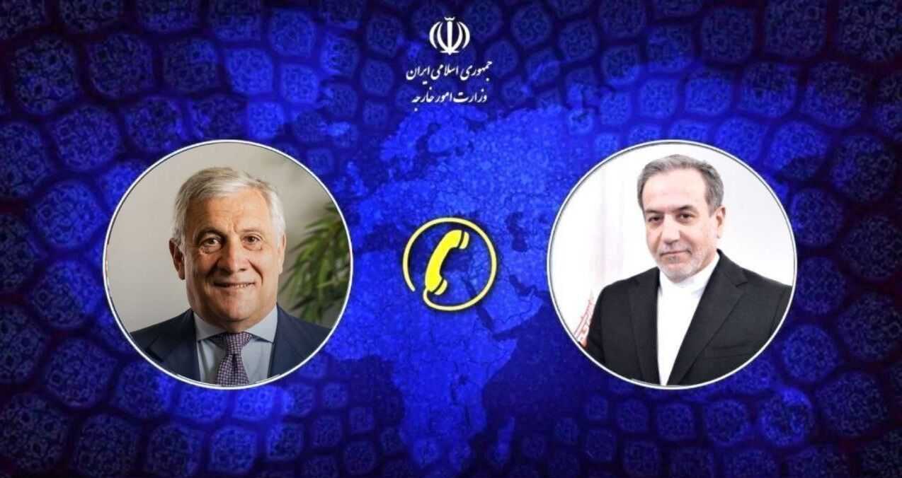 وزیران امور خارجه ایران و ایتالیا درباره آتش‌بس گفت‌وگو کردند
