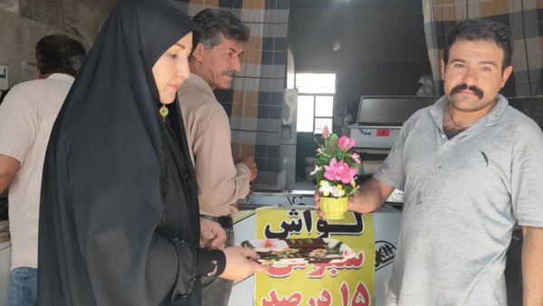 خدمات مواکب شهرستان قروه به زوار اربعین حسینی