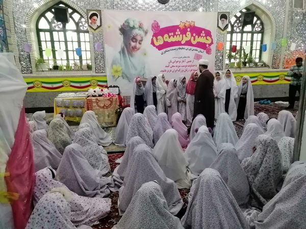 برگزاری جشن تکلیف پایه  سومی های مدرسه ناهید نخودی